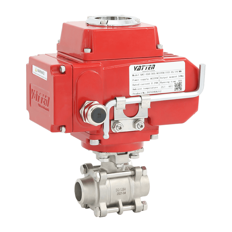 전기 용접 볼 밸브