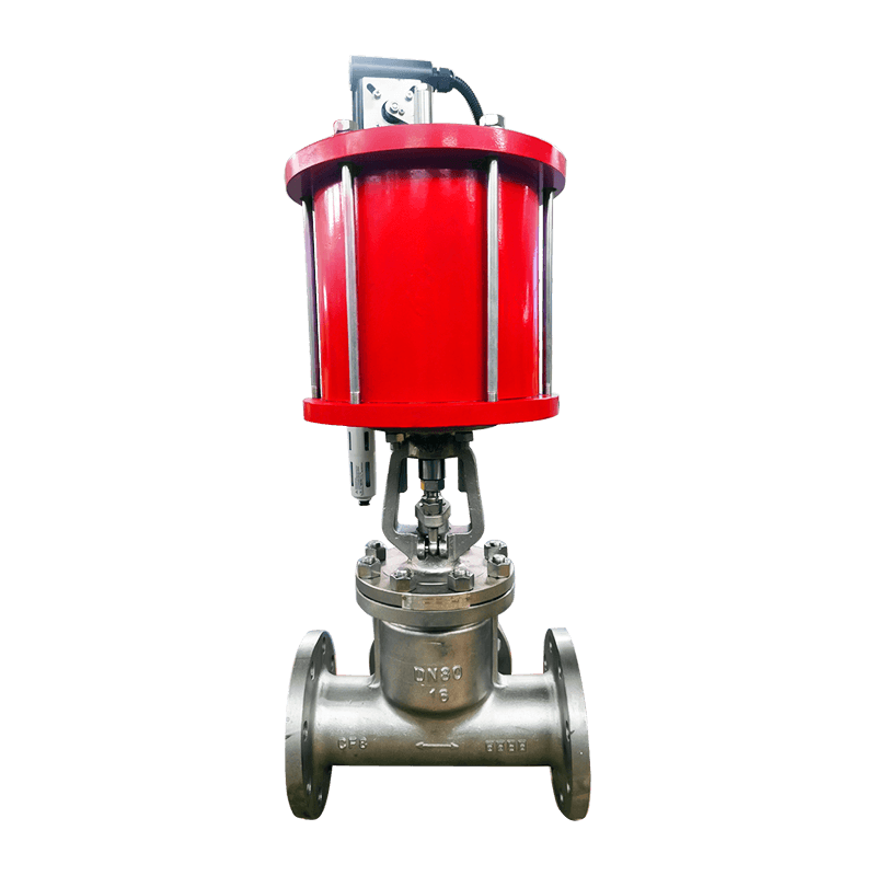 공압 탄소강 차단 밸브