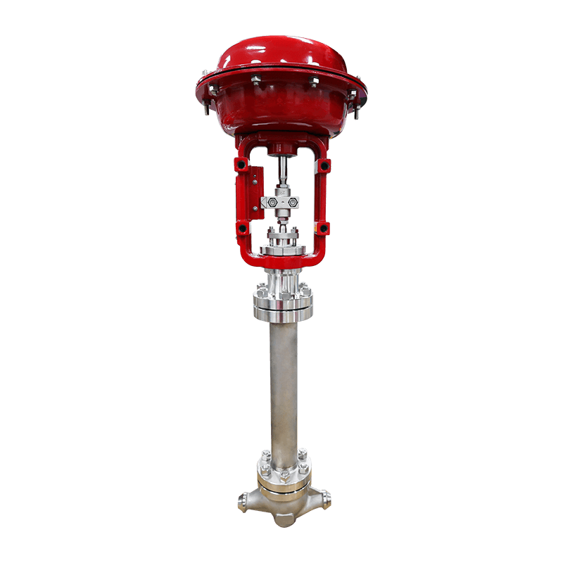 공압식 저온 유량 제어 밸브